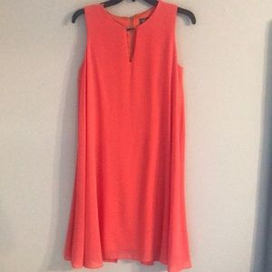 Vince Camuto Flowy Peach Dress